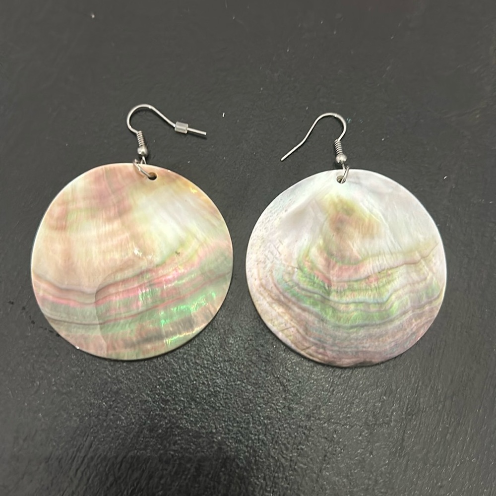 Shell earrings from Hawaii